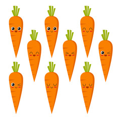 Carrot character collection