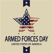 Armed forces day card or background. vector illustration.