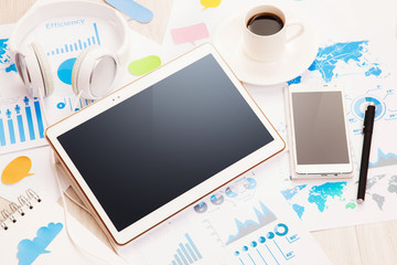 Wall Mural - modern electronic devices