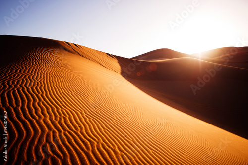 Plakat Sahara, Pustynia, Maroko