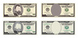 USA banking currency, cash symbol 50 dollars bill. 