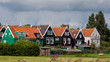Historic Marken village in The Netherlands
