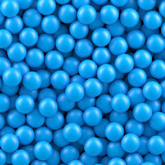 Wall Mural - Blue balls background