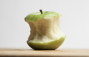 Wall Mural - Eaten apple