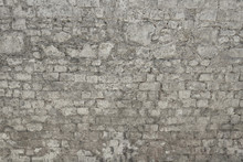 Old Grey Stone Wall Background Texture