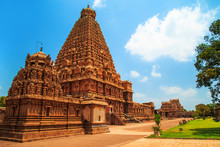 Brihadeeswara Temple In Thanjavur, Tamil Nadu, India.
