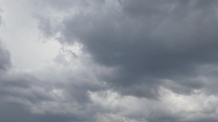 Wall Mural - timelapse of the cloudy sky