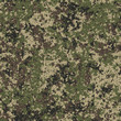 Abstract military or hunting camouflage background. Seamless pattern. Made from geometric square shapes.