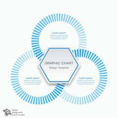 Infographics Vector Background 3-Step Process