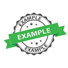 example stamp illustration