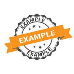 example stamp illustration
