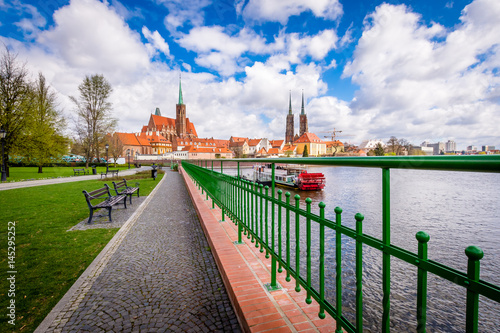 Naklejka - mata magnetyczna na lodówkę Breslau - Wrocław