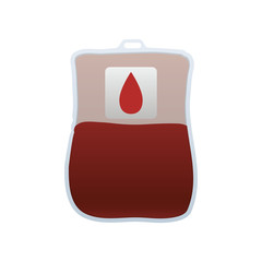 Wall Mural - Blood donation campaign icon vector illustration graphic design