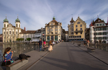 Old town of Lucerne, Switzerland