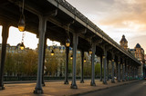 Fototapeta Fototapety Paryż - Pont de Bir-Hakeim