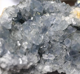 Fototapeta Tęcza - white crystal mineral texture