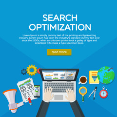 Wall Mural - website development, search engine optimization. web analytics elements and marketing. expert in seo