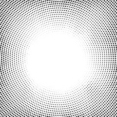Wall Mural - circle elements circle halftone background