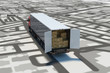 © alphaspirit - GPS tracking and shipment. 3D Rendering