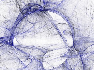 Wall Mural - Abstract grunge dirty blue background on white backdrop