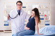 © Elnur - Doctor examining pregnant woman patient