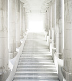 Fototapeta Perspektywa 3d - Stairway to success
