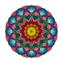 Lovely colorful mandala 2