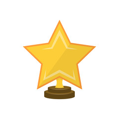 Wall Mural - star on pedestal