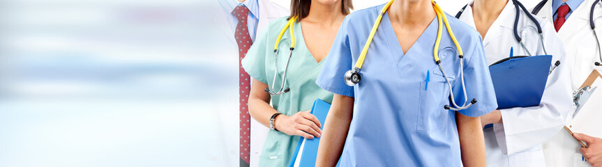 Wall Mural - Doctors group