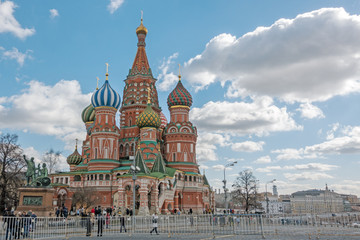 Saint Basil's Cathedral in Moscow