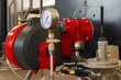 Gas burner for industrial gas boiler