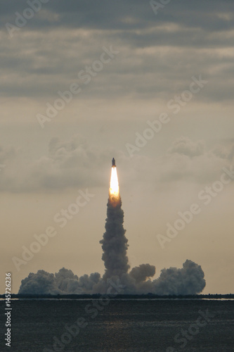 Zdjęcie XXL odpalenie rakiety