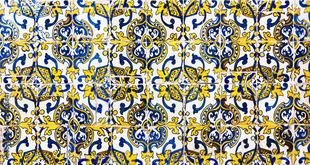 Mosth Vintage azulejos (ancient tiles) from the Dormition of the Mosth Stock ...