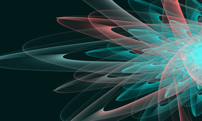 abstract atom, science, physics