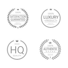 Wall Mural - laurel wreath icons
