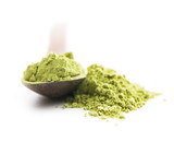 Fototapeta Mapy - Green matcha tea powder.