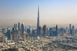 Dubai Skyline Burj Khalifa Downtown Luftaufnahme Luftbild