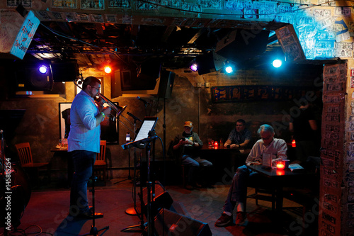 Jazz Trombonist Altin Sencalar Performs At The Elephant Room