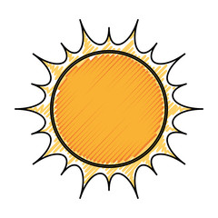 Poster - Sun isolated symbol icon vector illustration graphic design