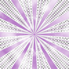 Wall Mural - magenta rays on the transparent background vector illustration