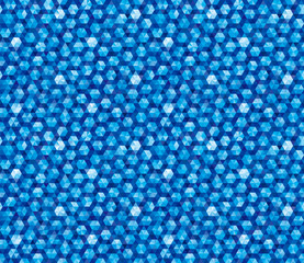 Aufkleber - Seamless blue geometric modern pattern abstract Background.