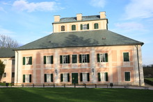 The Historic Ratiborice Castle In Czech Repubic