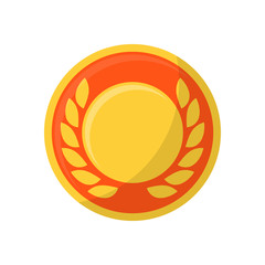 Wall Mural - medal with wreath