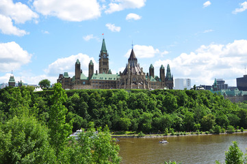 Wall Mural - Parliament Buildings and Library, Ottawa, Ontario, Canada