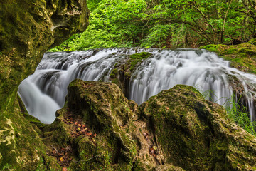 Wall Mural - Vaioaga waterfall