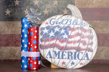 Wall Mural - God Bless America