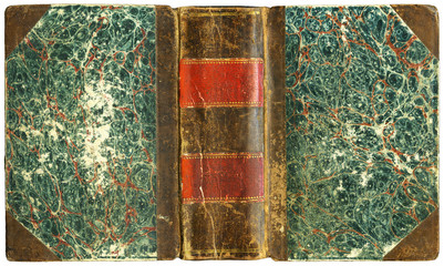 Wall Mural - Old open book 1825