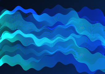 background with abstract wave line.
