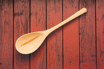 Wall Mural - Wooden spoon