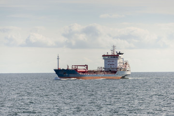 Vessel at sea